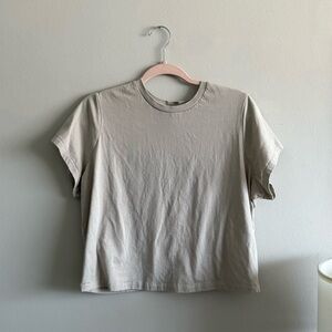 SKIMS - Relaxed Boxy Crop Tee